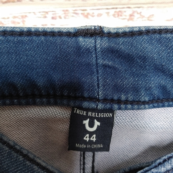 True Religion Rocco Relaxed Skinny Jeans Size 44 - Picture 4 of 14